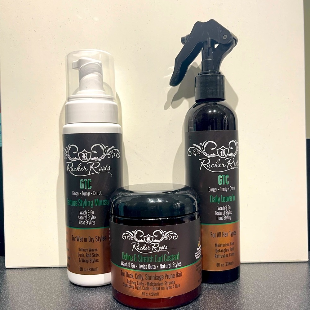 Rucker Roots Hair Styling Set